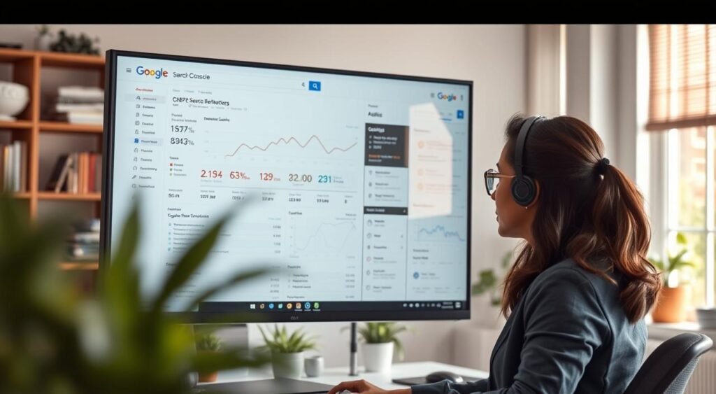 como usar o google search console