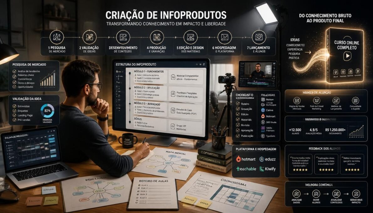Criação de Infoprodutos